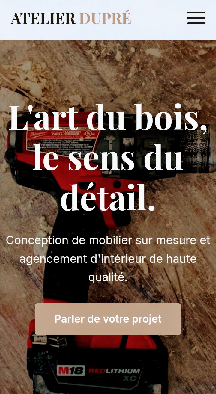 Atelier Dupré menuiserie artisanale